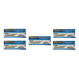 Kit 5 Caixas Grampo Para Grampeador Galvanizado 26/6 C/ 5000