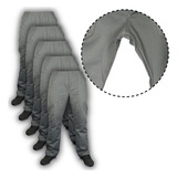 Kit 5 Calça Brim Pesado Reforçada Profissional Trabalho