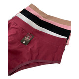 Kit 5 Calçola Cotton Conforto Cintura Alta Algodão Senhora