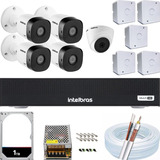 Kit 5 Cameras Segurança Intelbras Dvr