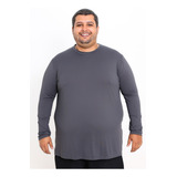 Kit 5 Camisa Plus Size Longa Dry Proteção Uv50 Anti-cloro