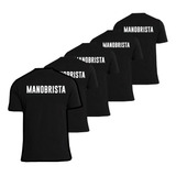 Kit 5 Camisa Uniforme Manobrista Estacionamento Algodão
