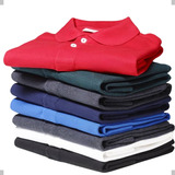 Kit 5 Camisas Polo Masculina Camiseta Polo Tamanho Grande