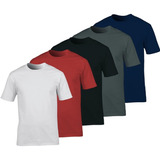 Kit 5 Camisetas Masculina Camisa Básica