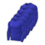 Kit 5 Camisetas Termicas Segunda Pele Proteção Solar Uv50+