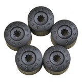 Kit 5 Capa Parafuso Roda Fox Polo Golf T-cross Virtus