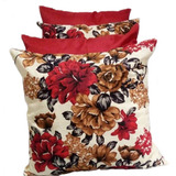Kit 5 Capas Almofadas Lisa E Estampadas P/ Sofá Decorativas