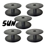 Kit 5 Carretel Plastico Grande Bobina Para Enrolar Cabo Fios