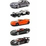 Kit 5 Carros Super Esportivos Siku