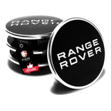 Kit 5 Center Cap Calotinha Central 61mm De Roda Range Rover