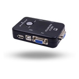 Kit 5 Chaveador Switch Kvm Monitor 2 Portas Vga+3 Usb Mouse