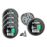 Kit 5 Chumbinho Fuzil 5.5mm Cal.22 110unid Votex Carabina Nf