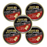 Kit 5 Chumbinho Sonic Gold 5.5mm 125 Unid - Technogun