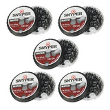 Kit 5 Chumbinhos Snyper Match Precisão 5,5mm 100un