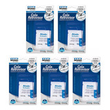 Kit 5 Cola Adesiva P/ Espelho Retrovisor Metais Vidro 1g Cor Liquido Amarelo