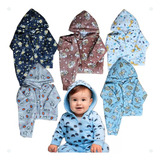 Kit 5 Conjunto Inverno Infantil Soft Roupa Bebe Frio Menina