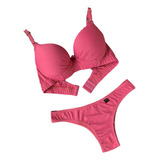 Kit 5 Conjunto Lingerie Base