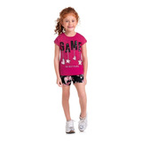 Kit 5 Conjuntos Roupa Infantil Menina 12, 14 Ou 16