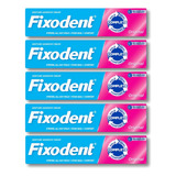 Kit 5 Cremes Fixador De Dentadura 68g - Fixodent