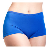 Kit 5 Cueca Boxer Feminina, Short, Microfibra, Lingerie Full