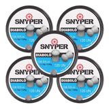 Kit 5 Cx Chumbinho Snyper Diabolo 5,5mm - 625 Unidades