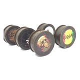 Kit 5 Dichavador Triturador De Fibra Coco 3 Partes Marrom