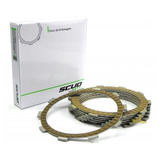 Kit 5 Disco De Embreagem Dafra Apache 150 / Laser 150 - Scud