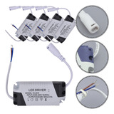 Kit 5 Driver Led Reator Fonte Para Painel 18-24w 25w Bivolt