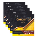 Kit 5 Encordoamento Bandolim 10 Cordas Clássico Rouxinol R45