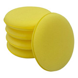 Kit 5 Esponja Espuma Aplicadora Premium Cera Couro Silicone