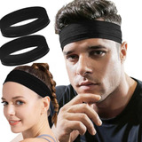 Kit 5 Faixas Headband Anti Suor