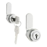 Kit 5 Fechaduras Papaiz Gavetas E Armarios De Aco 20mm 511