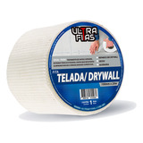 Kit 5 Fita Adesiva Telada Drywall 20m Metros Juntas Trincas