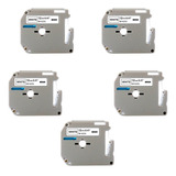 Kit 5 Fitas Plásticas M-k231 Brother Pt70, Pt70bm E Pt80