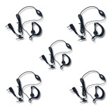 Kit 5 Fone De Ouvido De Radio Comunicador Baofeng 777s Uv5r