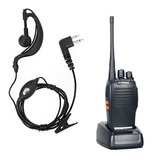 Kit 5 Fone Radio Comunicador Walkie Talkie Baofeng Uv5 777s