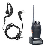 Kit 5 Fone Radio Comunicador Walkie Talkie Baofeng Uv5 777s