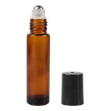 Kit 5 Frascos Roll On Ambar 10ml Perfume Oleo Essencial