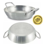 Kit 5 Frigideira Pergaminho 16 P/ Porções Batata Hambúrguer Cor Alumínio