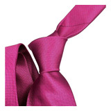 Kit 5 Gravatas Fucsia Trabalhada Casamentos Festas Padrinhos