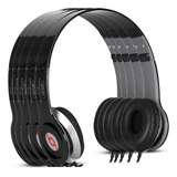 Kit 5 Headphone Fone De Ouvido Com Fio Estéreo Dobrável Ps4