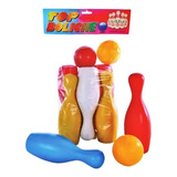 Kit 5 Jogos De Boliche Infantil Com 8 Peças - Colorido