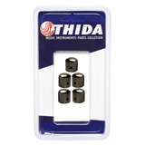 Kit 5 Knob Metal Cosmo Black Guitarra Baixo Alta Qualidade