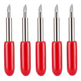 Kit 5 Lâminas Plotter Roland 0,25 X 2mm Carboneto Tugstênio