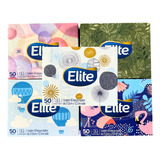 Kit 5 Lenço De Papel Folha Dupla Softy's Elite C/ 250 Unid