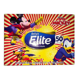 Kit 5 Lenço De Papel Softys Elite Folha Dupla Kids Disney Elite Softy's En Caixa X 50 Unidades