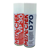 Kit 5 Líquido Revelador D70 / 5 Penetrante Vp30 Metal Chek