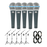 Kit 5 Mics Arcano Rhodon-8 Kit