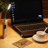 Kit 5 Mini Luminária Luz De Leitura Led Usb Flexível Escuro