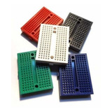 Kit 5 Mini Protoboard Com 170 Pontos, Pic, Arduino Cores Nfe